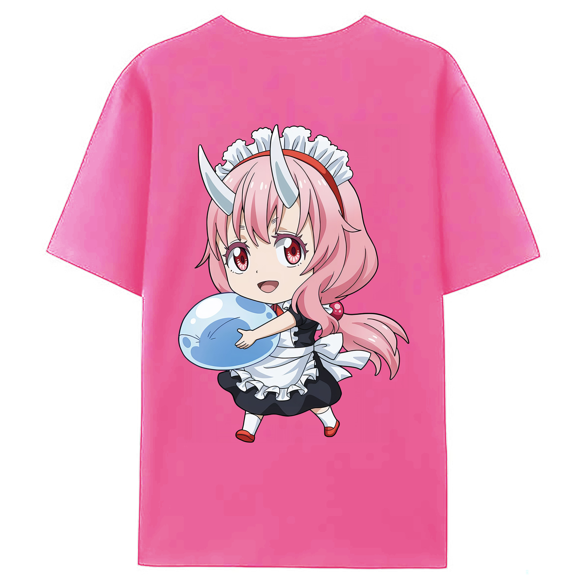 （画像用） 転スラ Regarding Reincarnated to Slime レディース半袖Tシャツ(バックプリント)
